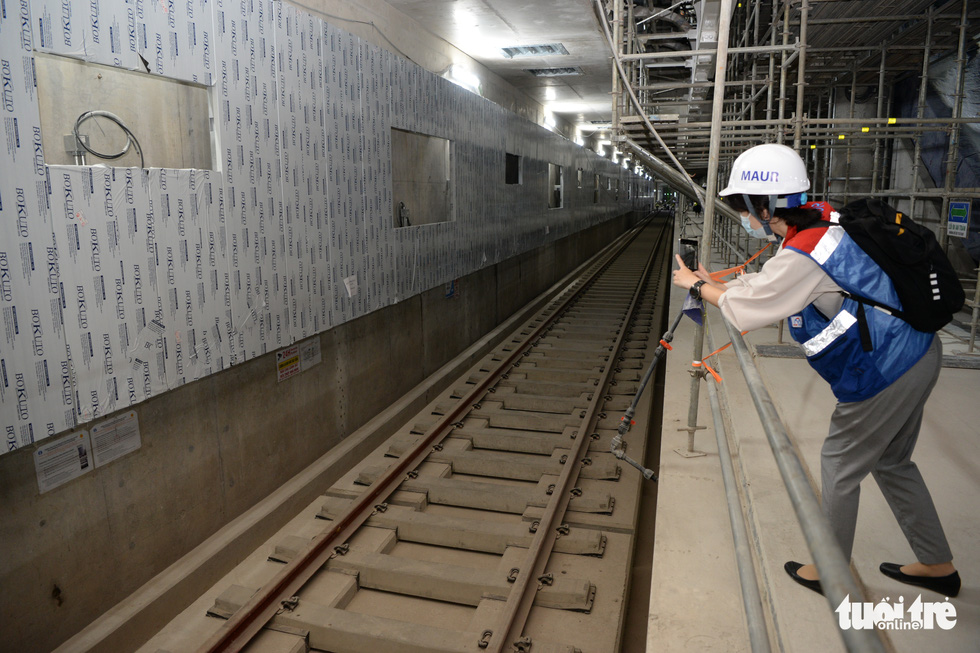 Cửa lấy sáng - điểm nhấn của nhà ga metro trung tâm Bến Thành - Ảnh 5.