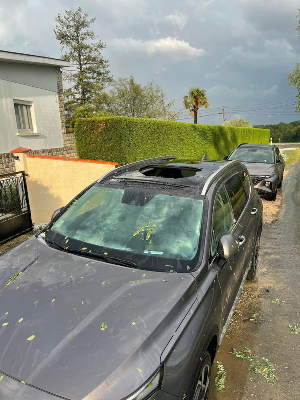 Huge hail in France - Photo 5.