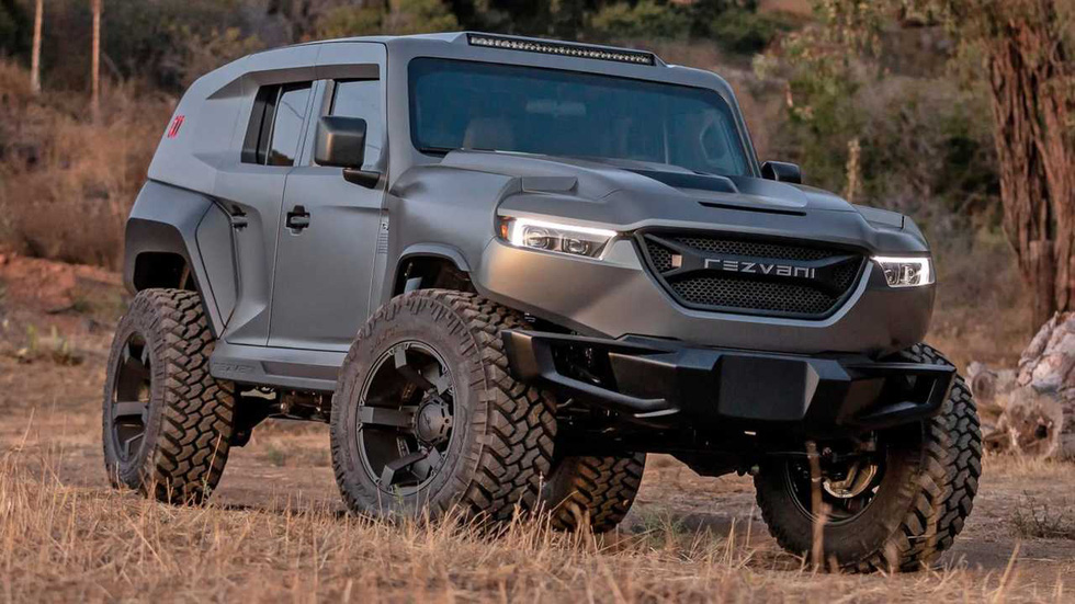 Rezvani Tank - Siêu SUV có thể tung bom khói, tay nắm cửa giật điện - Ảnh 5.