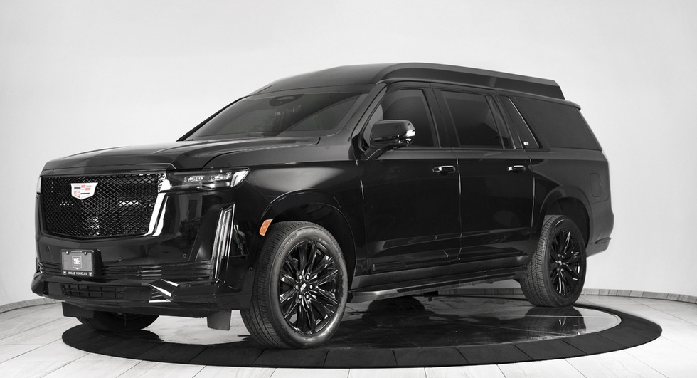 Xe nhà giàu Cadillac Escalade thêm bản độ ‘Chủ tịch’ - Ảnh 1.