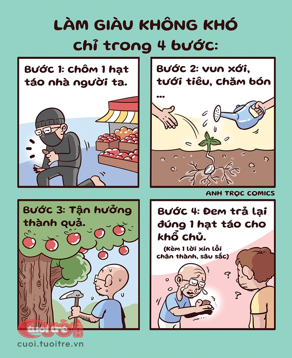 4 bước làm giàu tay không bắt giặc - Ảnh 1. 4 bước làm giàu tay không bắt giặc - Ảnh 1.