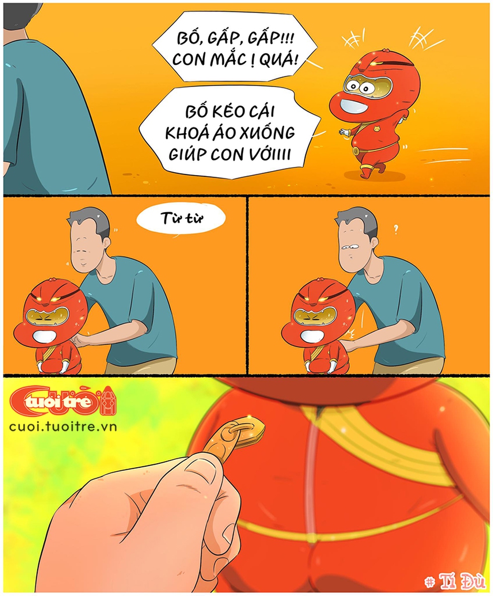 Siêu nhân Tí: Muốn nhanh thì phải từ từ - Ảnh 1. Siêu nhân Tí: Muốn nhanh thì phải từ từ - Ảnh 1.