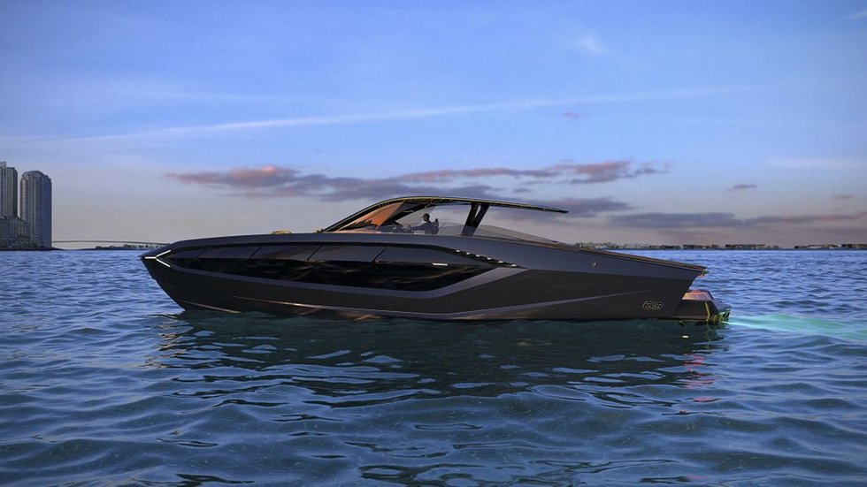 Lamborghini hạ thủy siêu du thuyền Lamborghini 63: Nội thất như siêu xe - Ảnh 1.