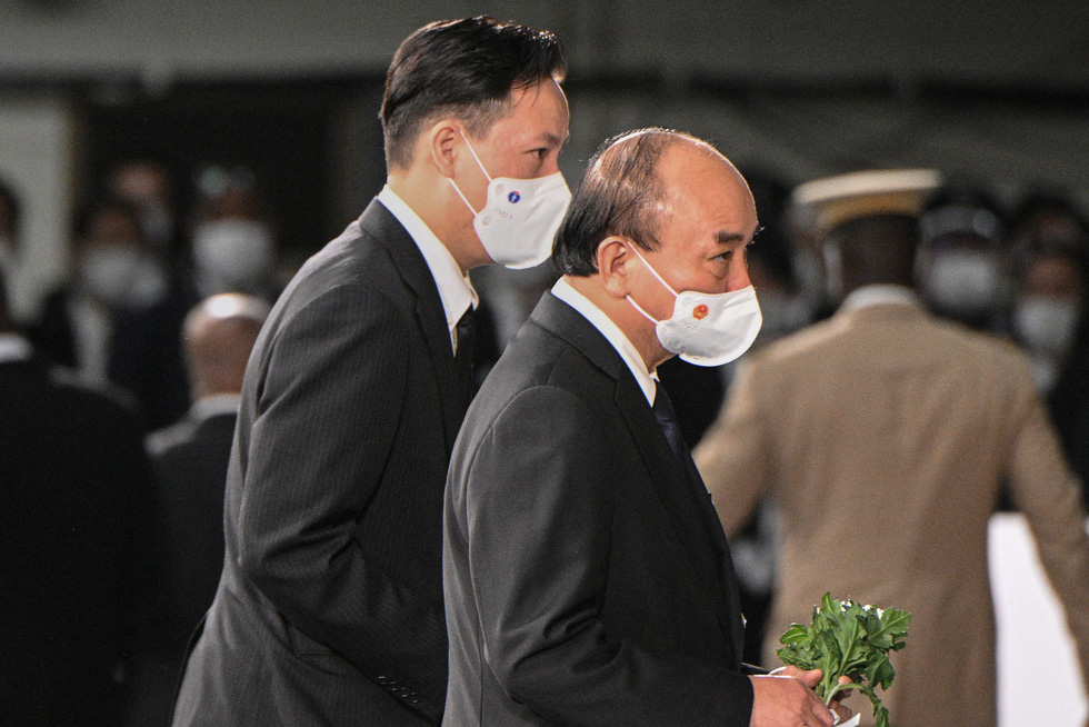 Japan and world leaders pay tribute to the late Prime Minister Abe during the national mourning ceremony - Photo 5.