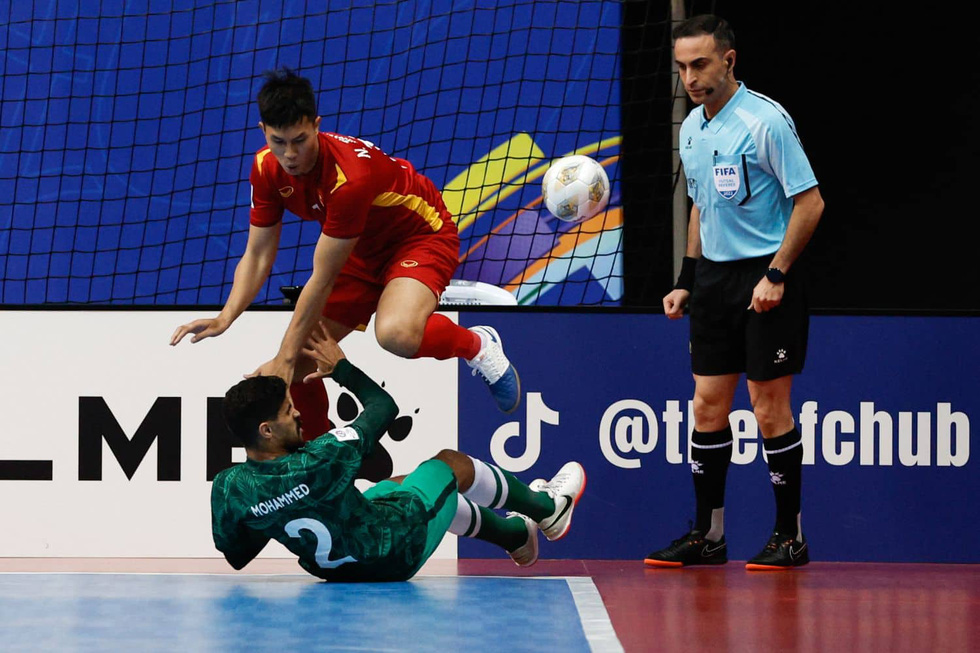 Đánh bại Saudi Arabia, futsal Việt Nam rộng cửa đi tiếp ở giải châu Á 2022 - Ảnh 5.