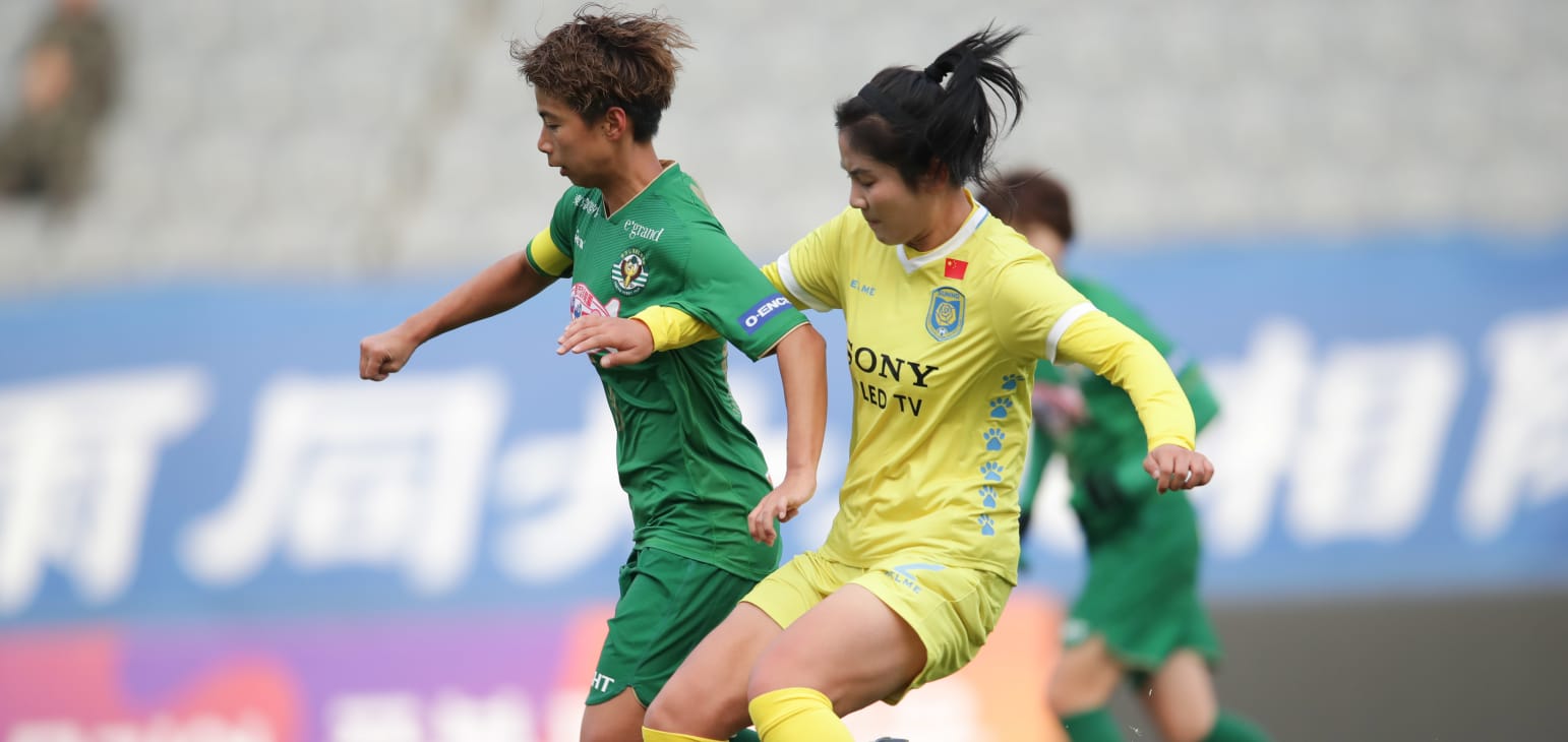 Đội nữ Jiangsu Suning đại bại trong trận chung kết CSL 2020.