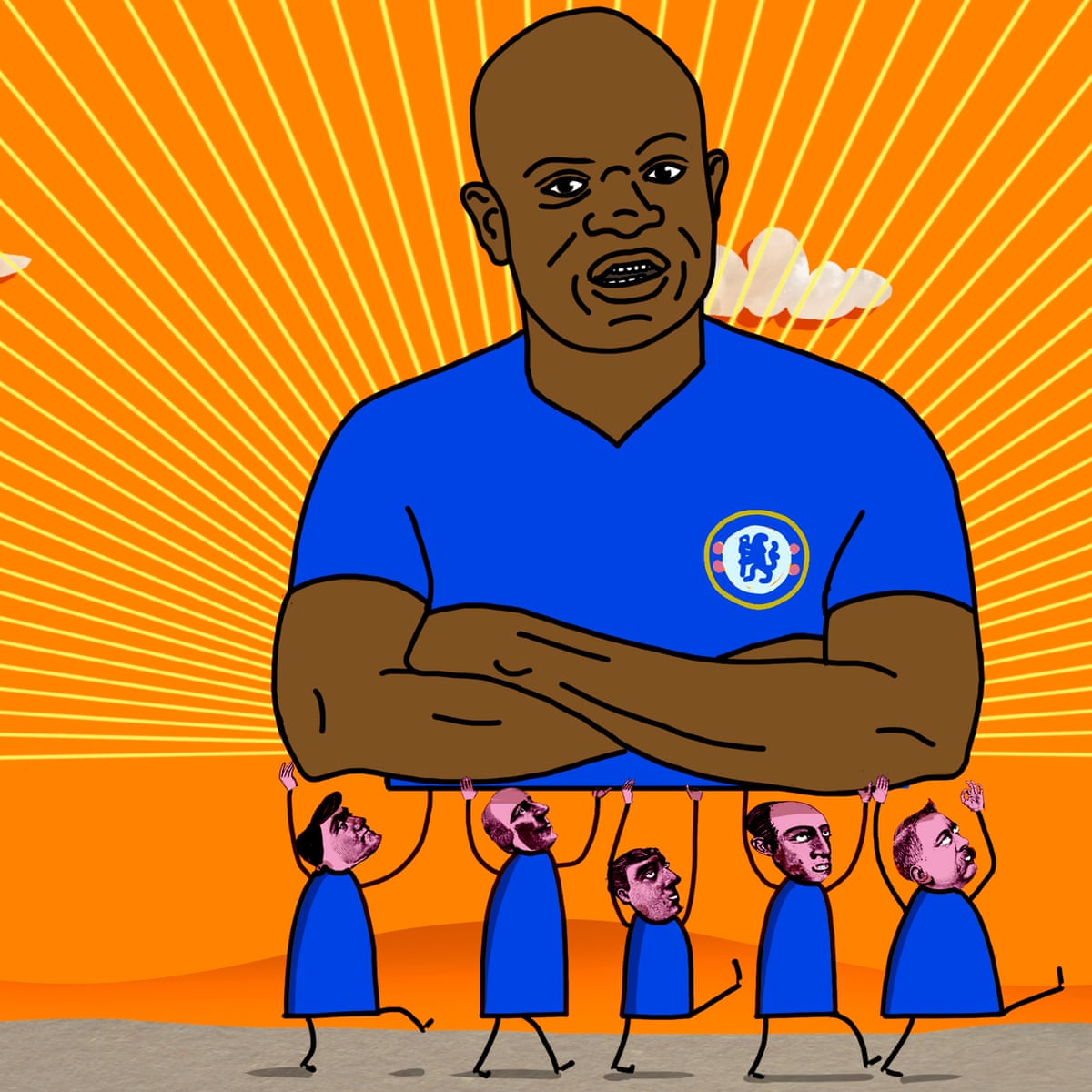 Kante nổi điên với HLV Lampard vì không cho anh đi ăn đám cưới