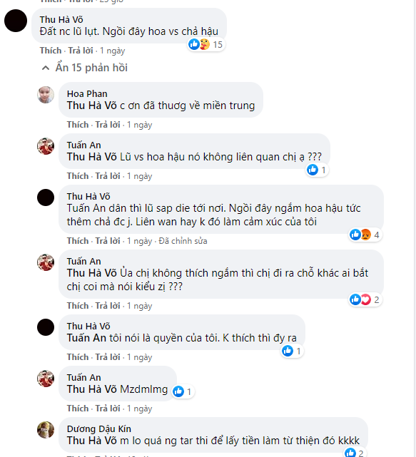 Netizen Việt tranh cãi gay gắt về cuộc thi Hoa hậu vẫn diễn ra trong thời điểm lũ lụt