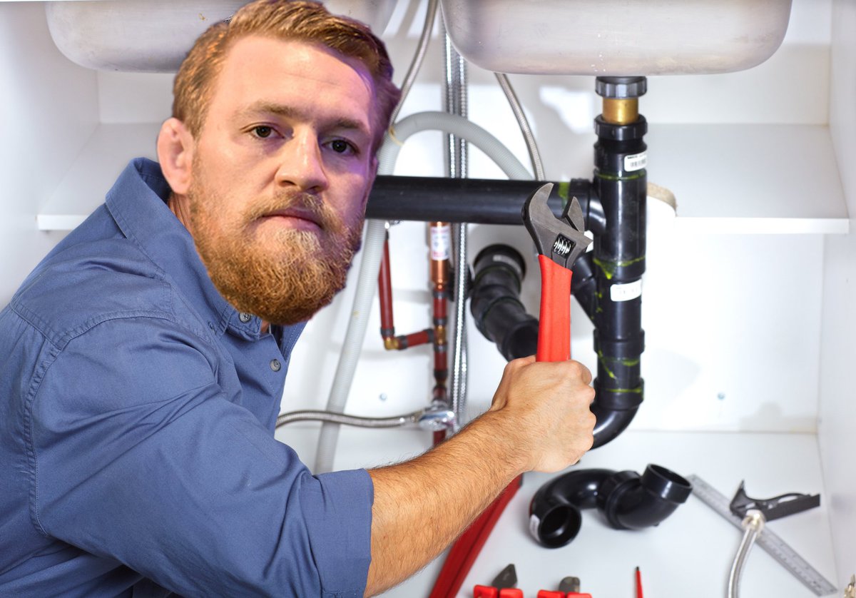 McGregor từng là một thợ sửa ống nước