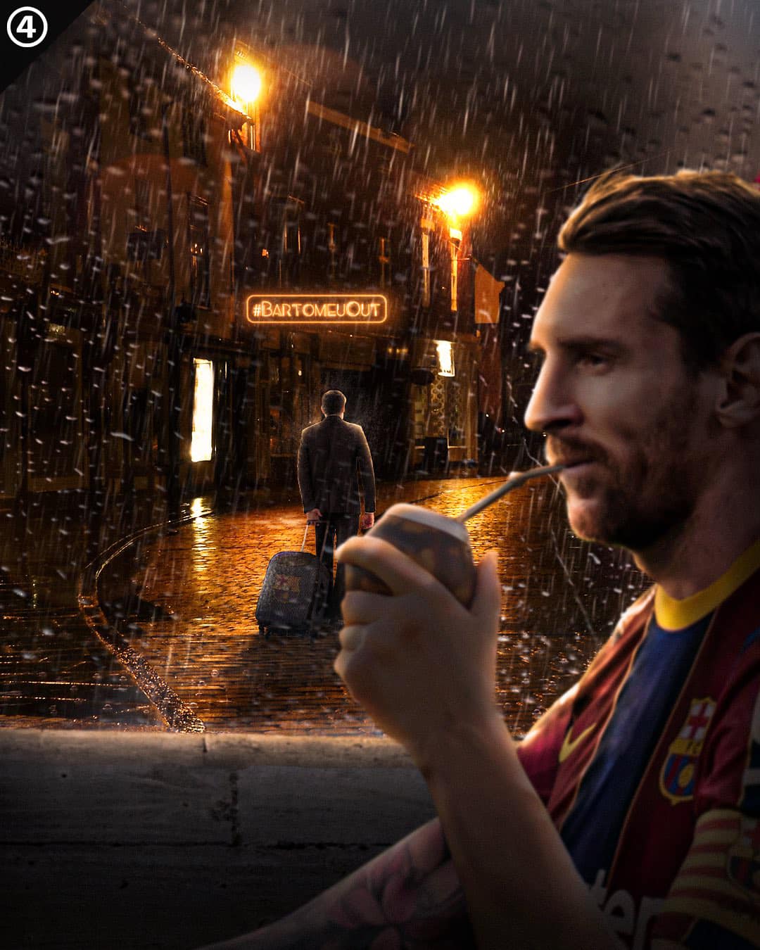 Messi đã thắng trong cuộc chiến với chủ tịch Barcelona Bartomeu