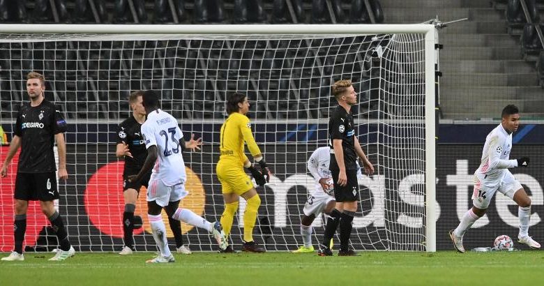 Real có trận hòa chật vật 2-2 trước Monchengladbach tại Champions League