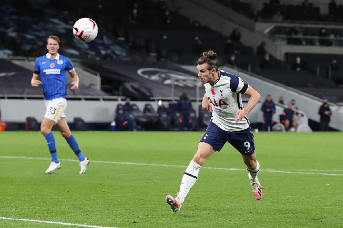 Bale ghi bàn giúp Tottenham vươn lên thứ 2 trên BXH Ngoại hạng Anh