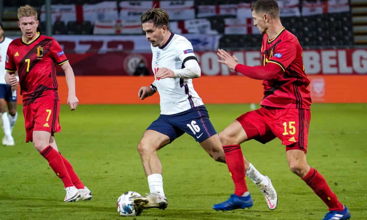 Màn trình diễn của Jack Grealish là điểm sáng cho tuyển Anh. Ảnh: AFP.