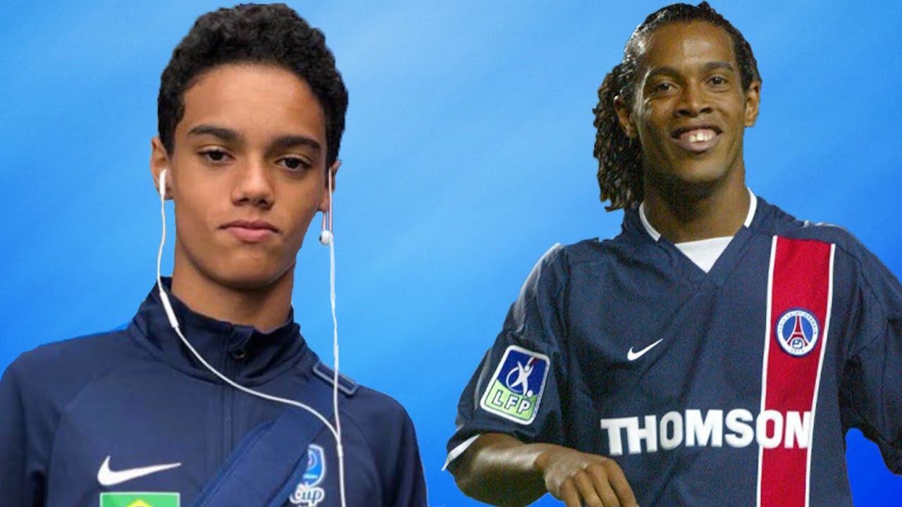 Con trai Ronaldinho ‘quẩy’ tưng bừng, chờ ngày nối nghiệp cha