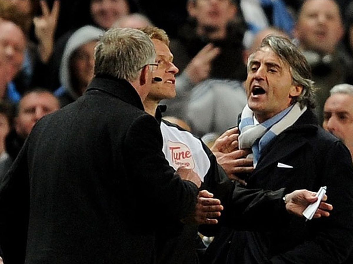 Alex Ferguson vẫn còn rất căm ghét Roberto Mancini?