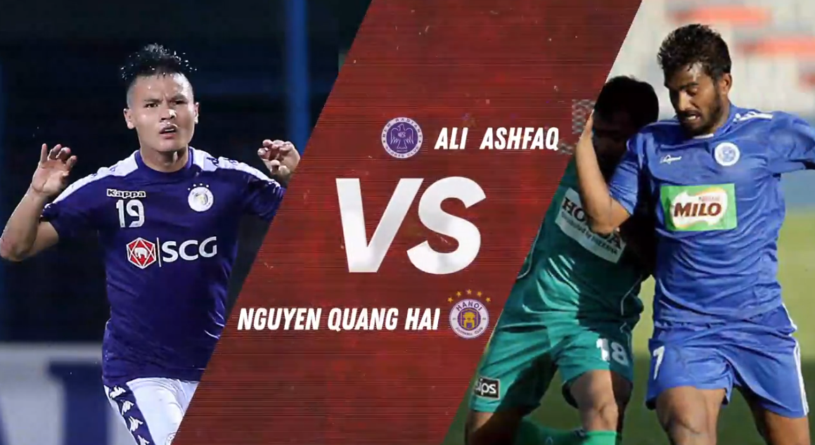 Quang Hải và Ali Ashfaq đã vào tới bán kết của bầu chọn Bàn thắng đẹp nhất AFC Cup thập kỷ 2010-2019.