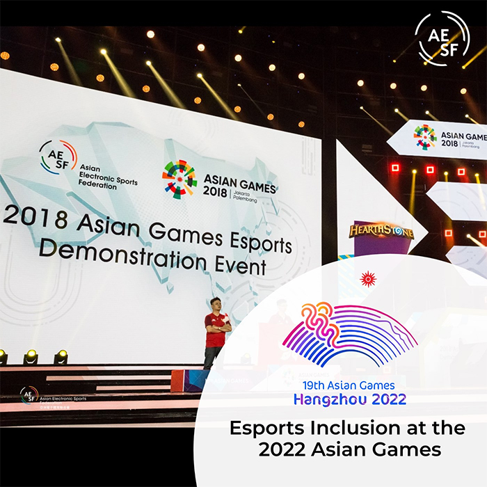 Á vận hội 2022 được tổ chức tại Hàng Châu (Trung Quốc) sẽ đón chào sự góp mặt của eSports.