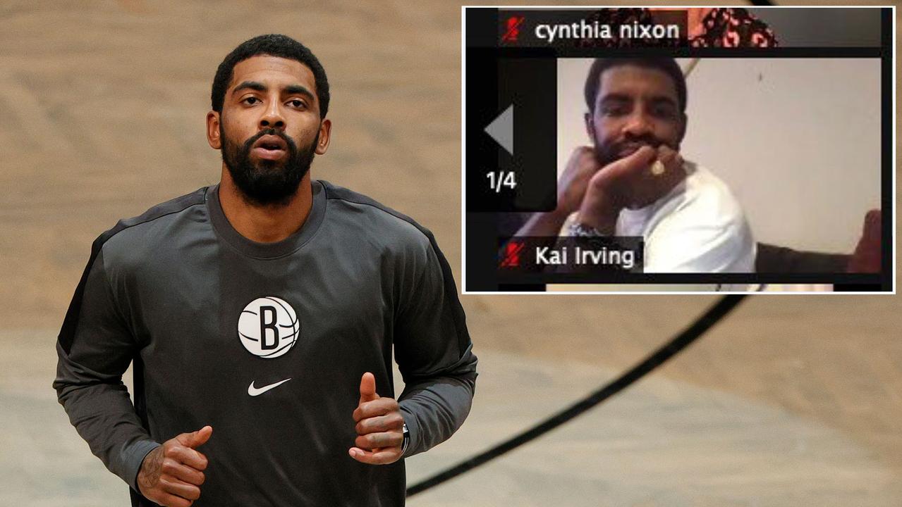Kyrie Irving gây xôn xao khi họp trực tuyến ủng hộ chính trị gia trong lúc đồng đội thi đấu.