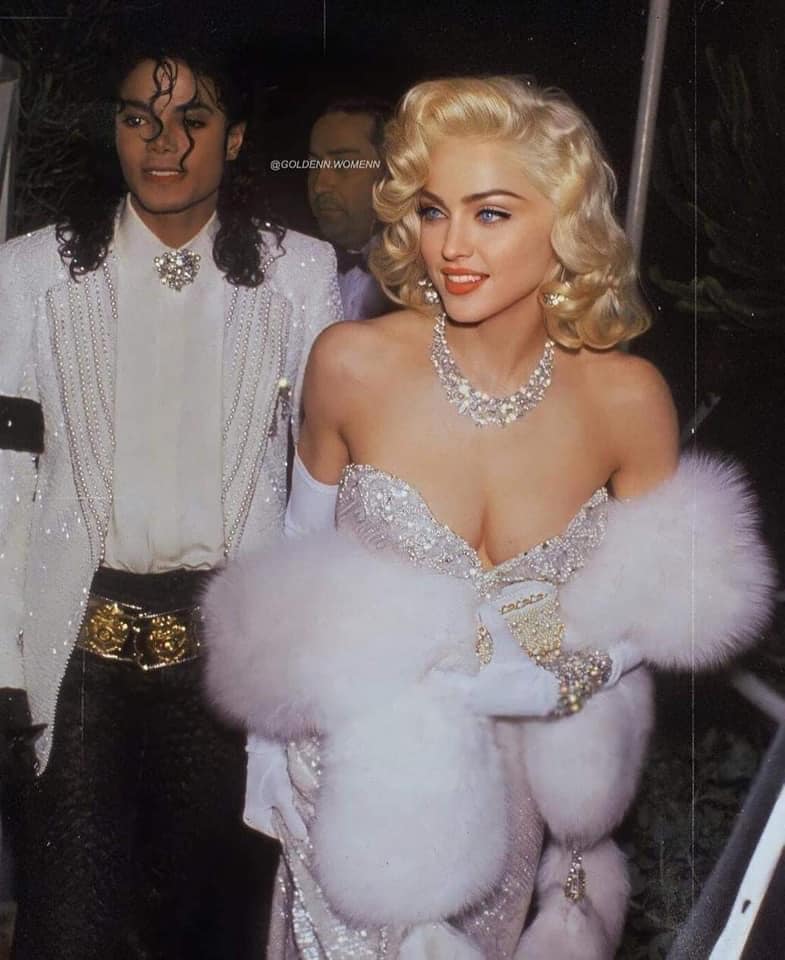 Michael Jackson and Madonna