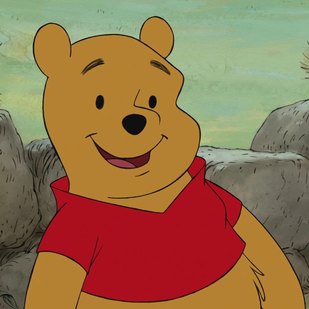 Bóng sinh nhật-hình gấu Pooh to