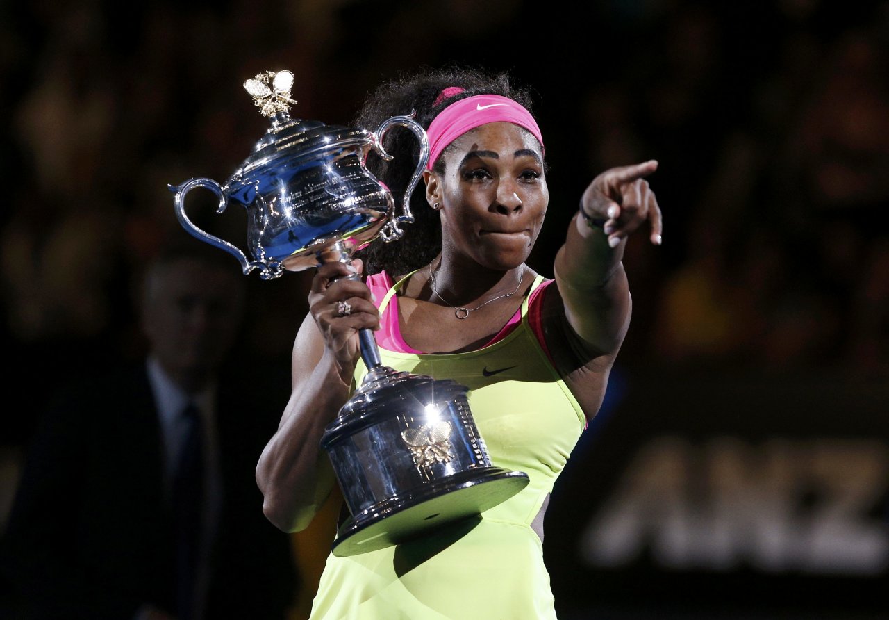 Ở tuổi 34, Serena Williams đang sở hữu 21 danh hiệu Grand Slam -Reuters