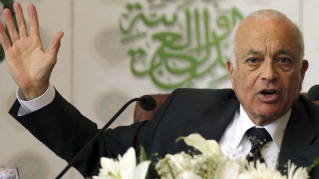 Ông Nabil el-Araby, tổng thư ký Liên đoàn Ả Rập, từng mạnh mẽ lên án các vụ giết người do IS thực hiện tại Iraq - Ảnh: rferl.org