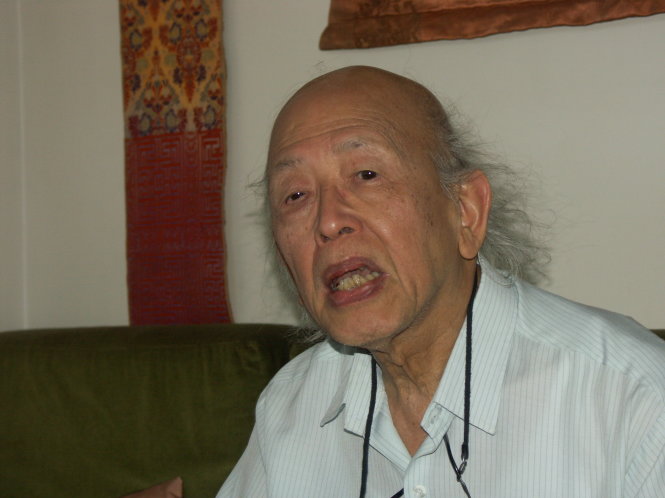 Giáo sư Lê Thành Khôi - Ảnh: Nguyễn Đắc Xuân