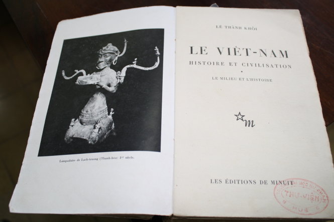 Le Viet-Nam, Histoire et Civilisation bản in năm 1955, NXB Minuit, Paris