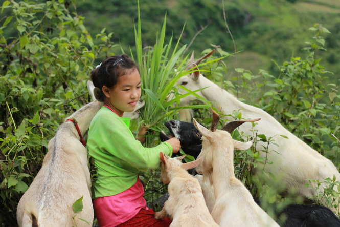 Sự mộc mạc, lòng mến khách của người dân địa phương cũng là một điểm nhấn của Nghĩa Thuận - Ảnh: Đỗ Hùng