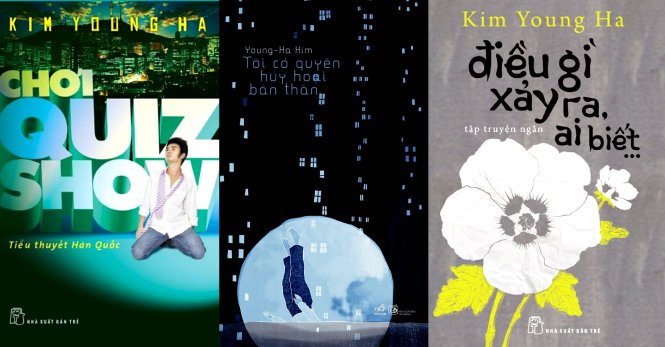 Ba tác phẩm của Kim Young Ha được dịch ra tiếng Việt