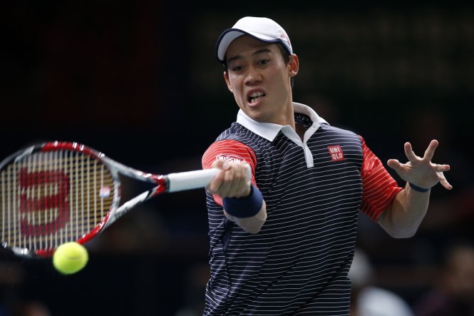 Kei Nishikori thi đấu ngày càng tự tin khi gặp các tay vợt hàng đầu - Ảnh: Reuters