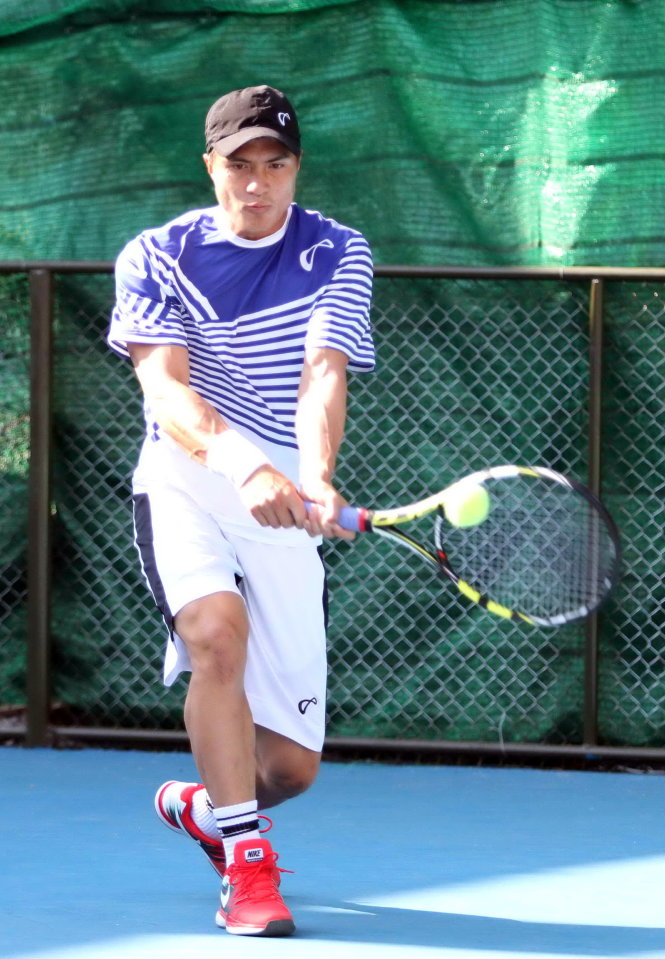 Daniel Nguyễn tập luyện chuẩn bị dự Giải Vietnam Open -T.P.