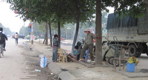 Đốt lửa sưởi ấm, coi chừng hỏa hoạn