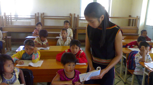 Kon Tum: đạt chuẩn phổ cập giáo dục tiểu học đúng độ tuổi