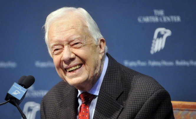 Ông Jimmy Carter -REUTERS