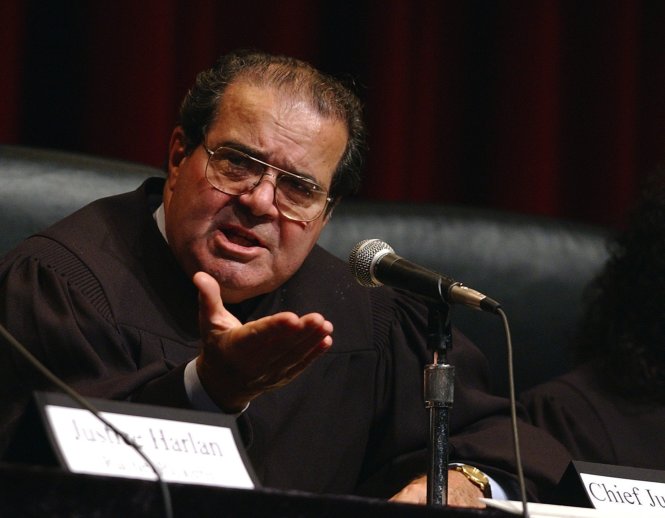 Ông Scalia được coi là lãnh tụ về tư tưởng pháp lý của phe bảo thủ -latimes.com
