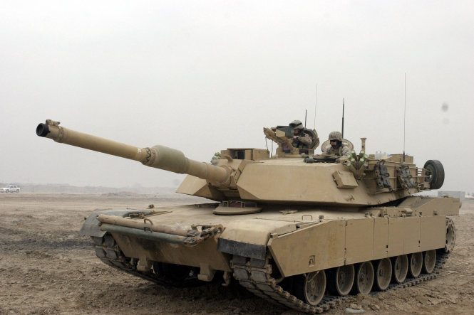 Xe tăng M1 Abrams của Mỹ -wikimedia.org