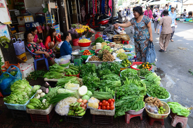 Ra chợ là chơi lô tô giữa thực phẩm “an toàn” và “không an toàn” -Quang Định