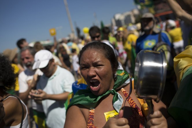 Không phải người dân Brazil nào cũng háo hức với Olympic, những cuộc biểu tình chống Olympic diễn ra khá thường xuyên-washingtonpost.com