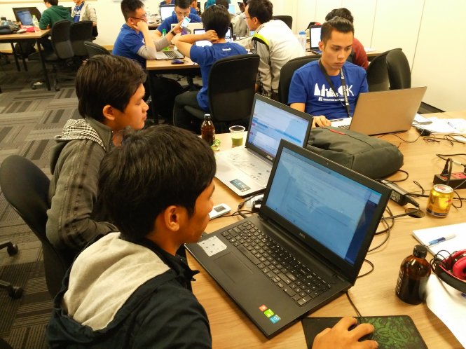 Ngày đầu tiên của FB Hackathon TP.HCM -Nguyễn Tuân