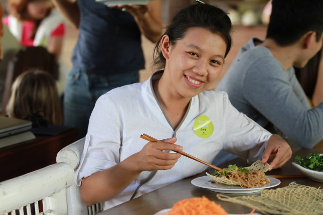 Thực khách thích thú với sự độc đáo của “slow food Việt” -T.L.