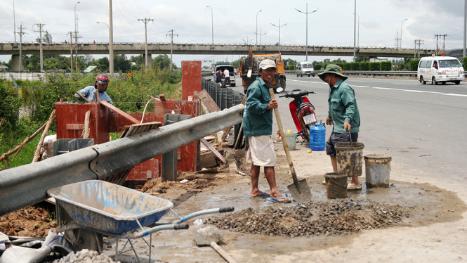 Đường cao tốc TP.HCM - Trung Lương có trạm dừng nghỉ đầu tiên