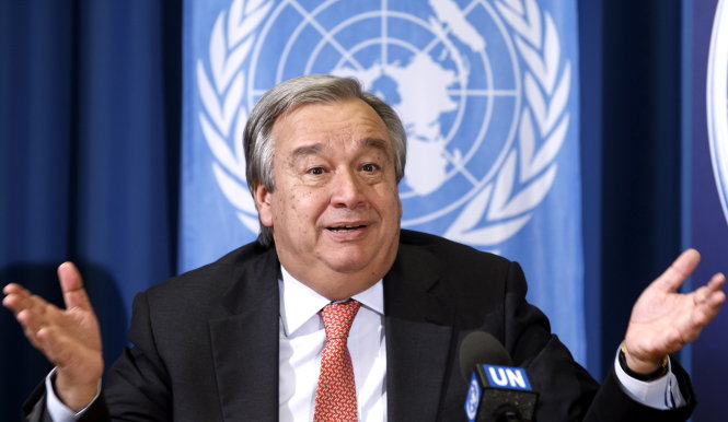 Tân tổng thư ký Liên Hiệp Quốc António Guterres -dailymaverick.co.za
