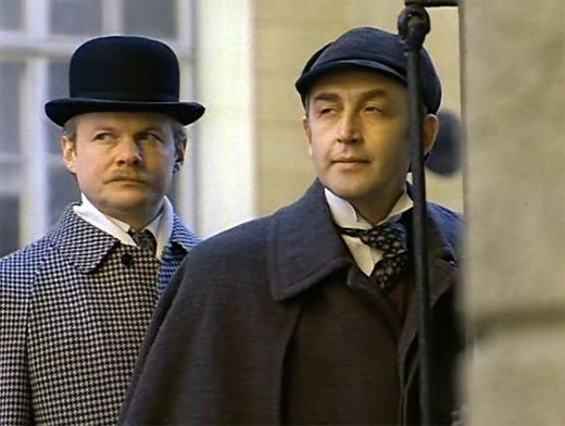 Một cảnh trong Sherlock Holmes năm 1980-Aif