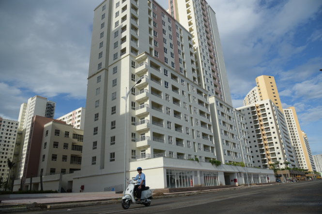 Khu tái định cư 30,2ha P.Bình Khánh (Q.2, TP.HCM) hiện còn nhiều căn hộ để trống-Hữu Thuận
