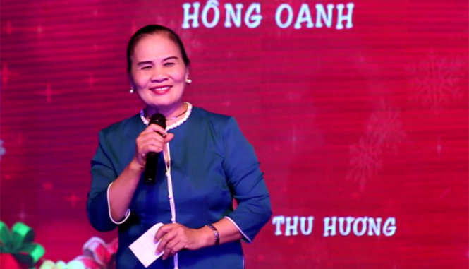Nghe hát ví dặm mừng Giáng sinh của nghệ nhân Hồng Oanh