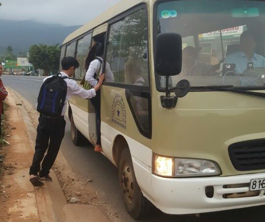 Sau tai nạn, Gia Lai có xe buýt đưa đón học sinh