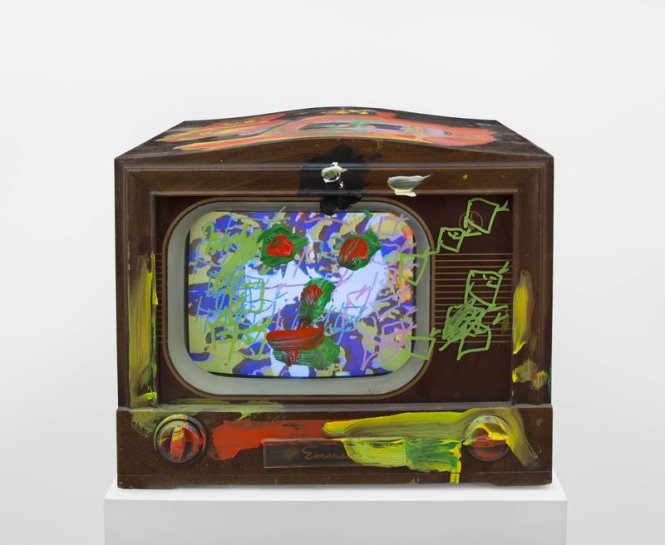 TV con mắt thứ ba (Third Eye Television), 2005. Ảnh: Benjamin Blackwell, © Di sản Nam June Paik, với sự cho phép của Nhà trưng bày Gagosian