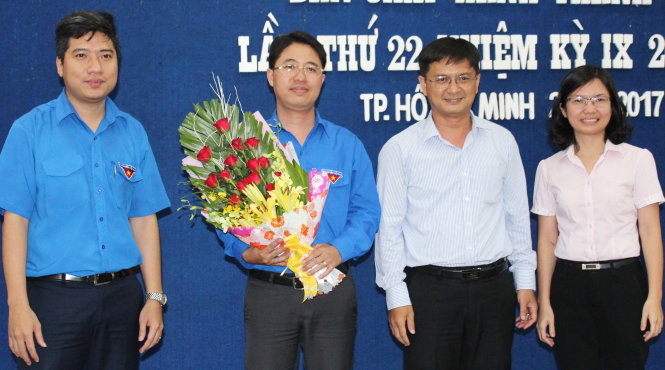 Anh Lê Khắc Nguyên Anh làm bí thư Thành Đoàn Hải Phòng- Ảnh 2. Anh Phạm Hồng Sơn là tân Bí thư Thành đoàn TP.HCM