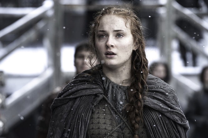 Diễn viên Sophie Turner thủ vai Sansa Stark.-Ảnh: HBO